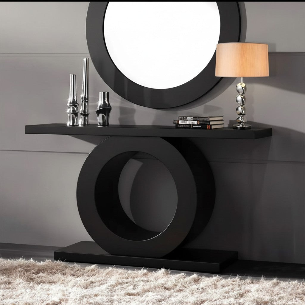 ARCOS Modern Console & Mirror Set – Timeless Style for Any Interior