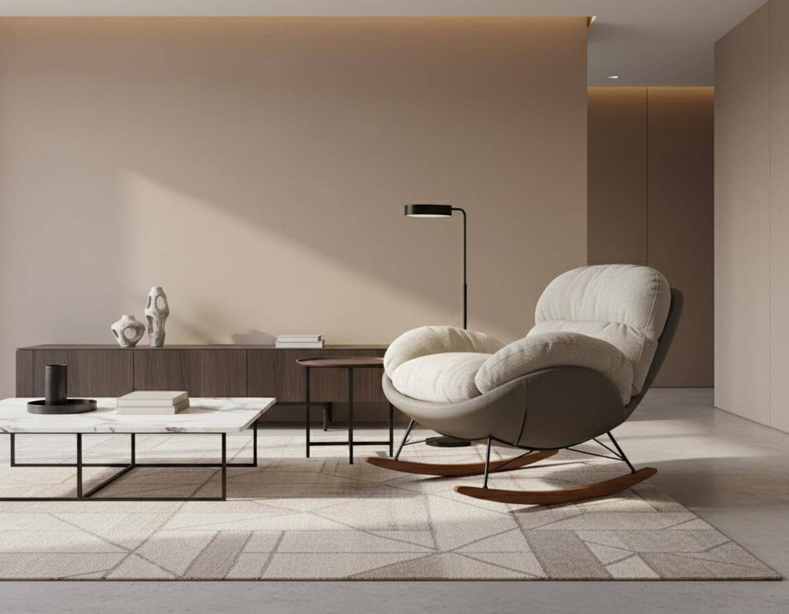 ARIA Rocking Chair – Modern Comfort Meets Top Notch  Design