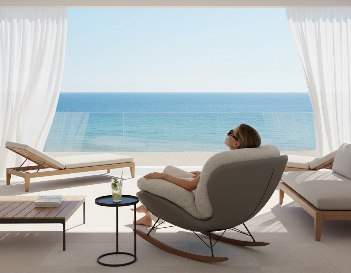 ARIA Rocking Chair – Modern Comfort Meets Top Notch  Design