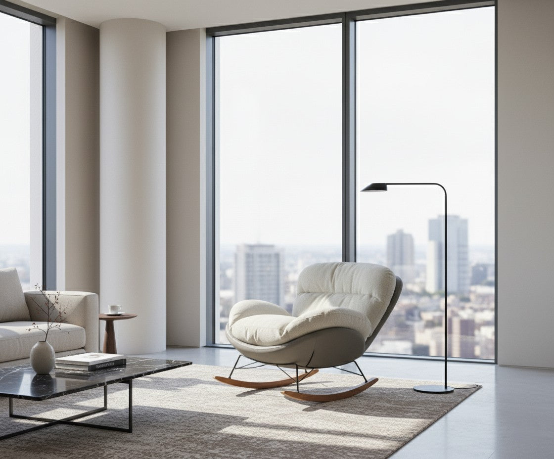 ARIA Rocking Chair – Modern Comfort Meets Top Notch  Design