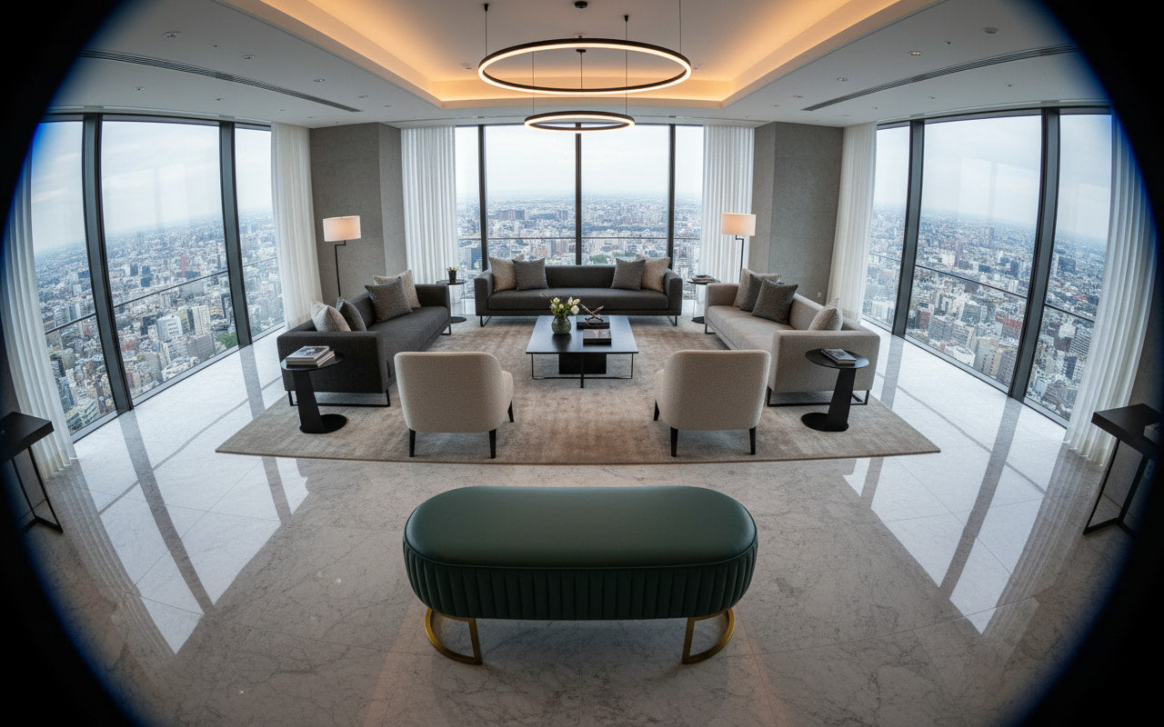 AURELIA Luxury Ottoman Bench – Modern Elegance with Timeless Appeal