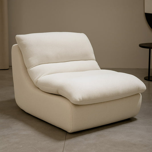 Chiffon Compressed Armless Lounge Chair