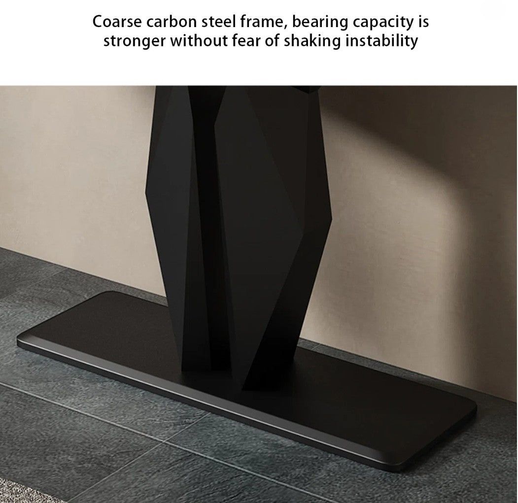 ECHO Geometric Console Table – Modern Elegance for Any Space