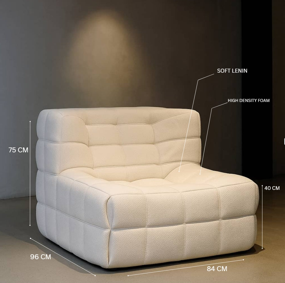 NEOMIE — Modern Compressed Lounge Chair