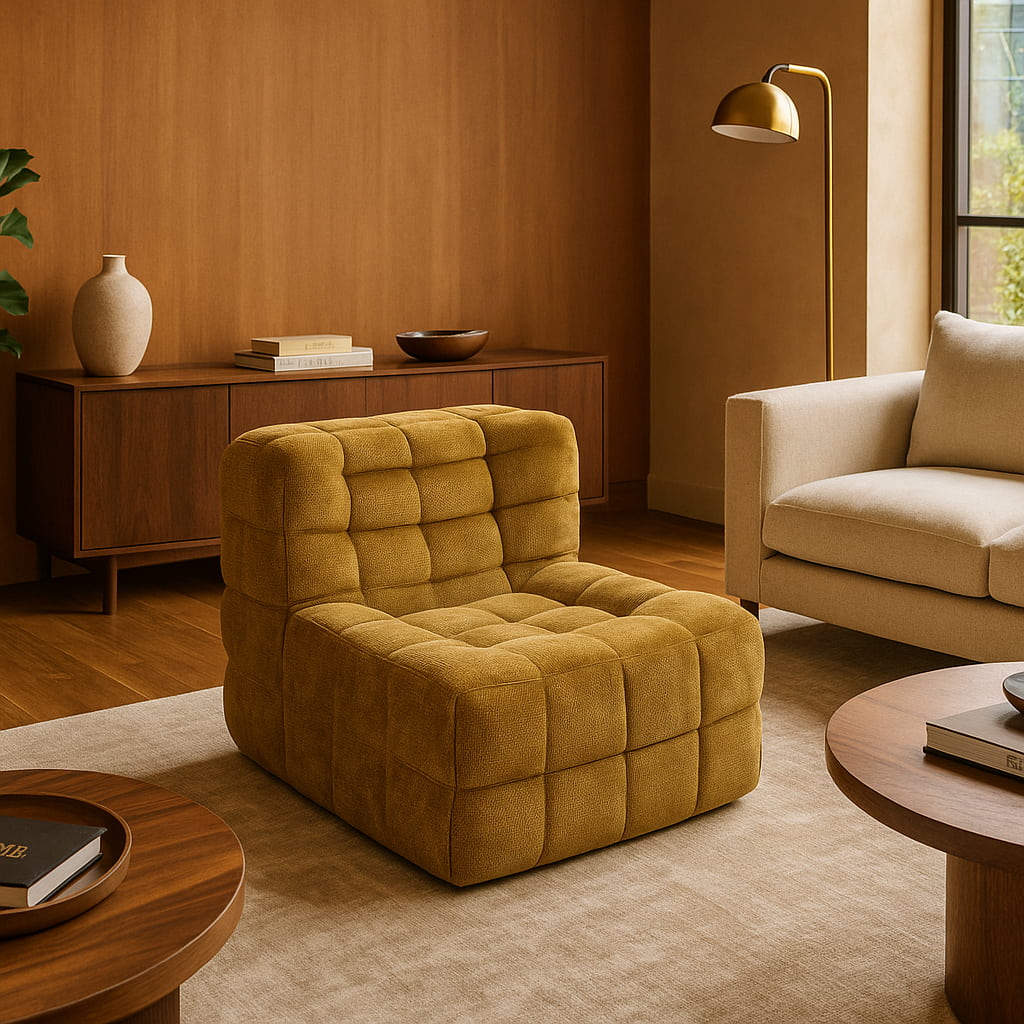 NEOMIE — Modern Compressed Lounge Chair