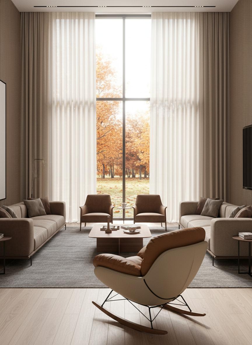 NORA Rocking Chair – Luxury Comfort in Motion