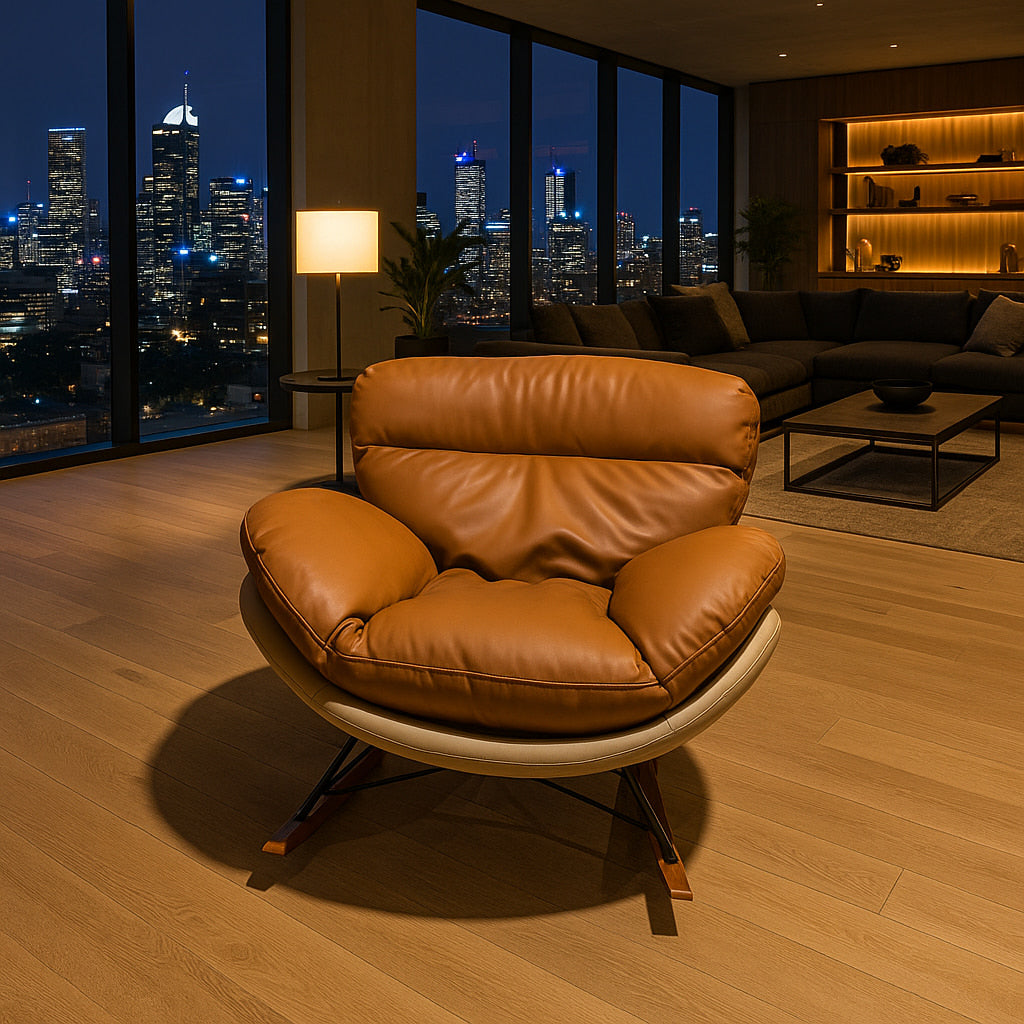 NORA Rocking Chair – Luxury Comfort in Motion