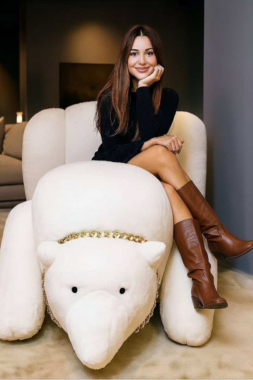 ROYCE Polar Bear Lounge Sofa