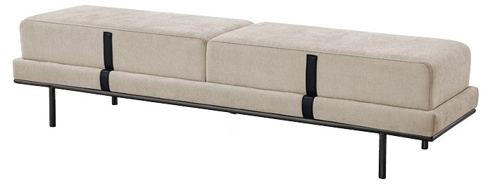 SAVOY Luxe Ottoman Bench – Contemporary Elegance with Modern Edge