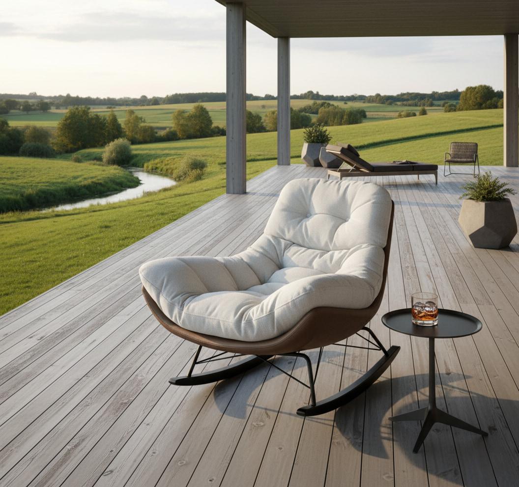 SERENITY Rocking Chair – Timeless Comfort in Two Elegant Finishes