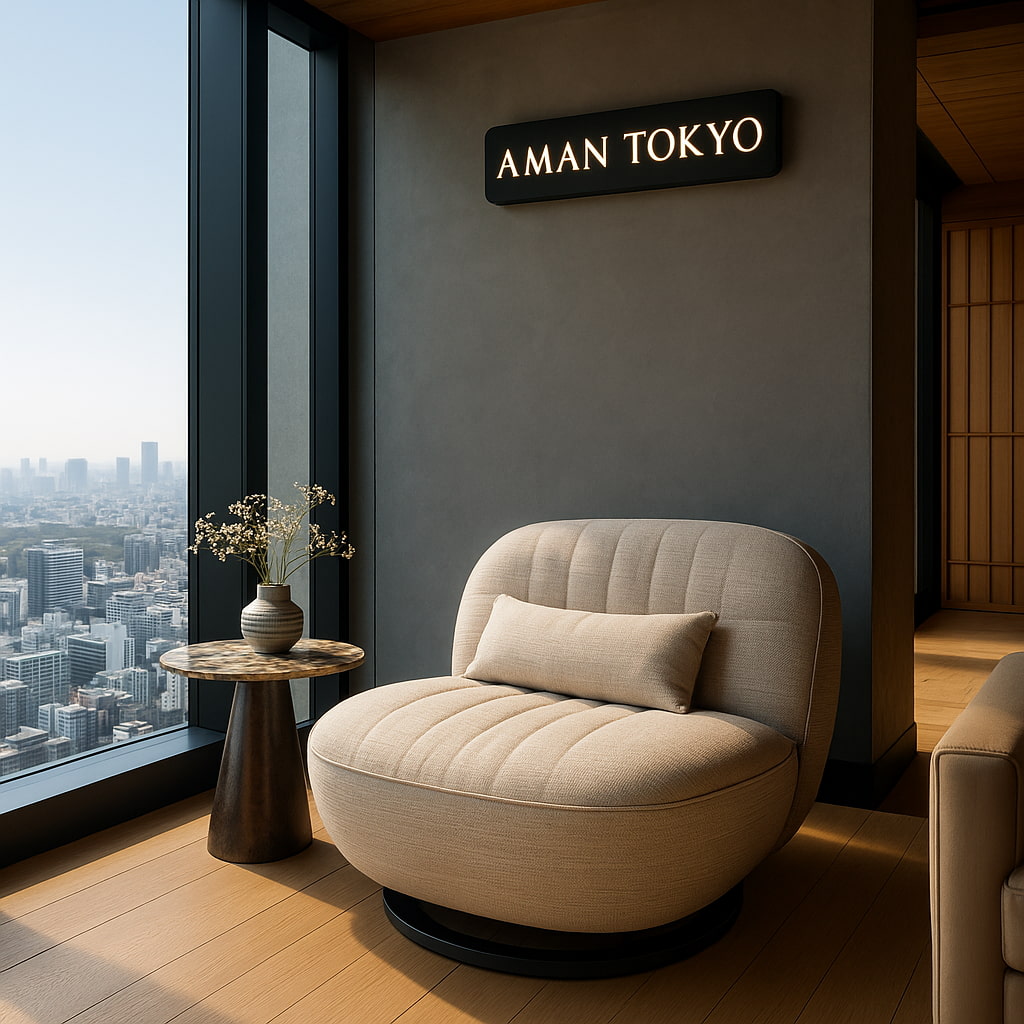 The ZAYA Swivel Lounge Chair