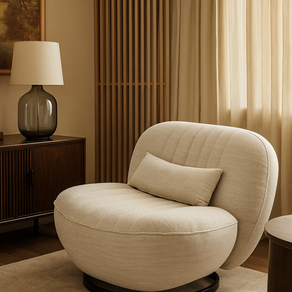 The ZAYA Swivel Lounge Chair