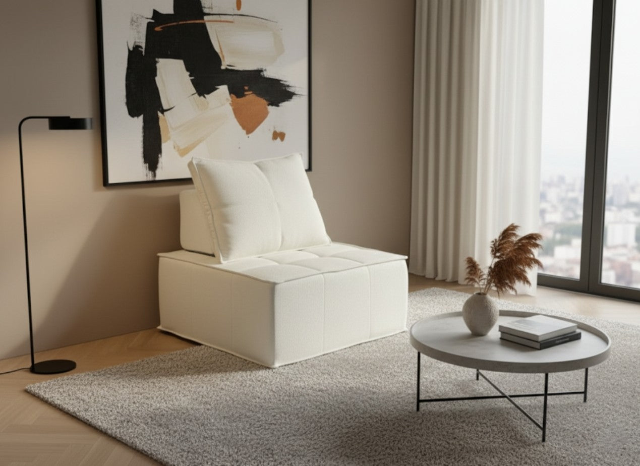 ZEINA Armless Modular Sofa Chair