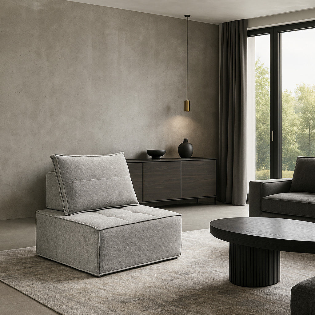 ZEINA Armless Modular Sofa Chair