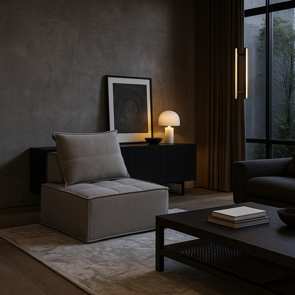 ZEINA Armless Modular Sofa Chair