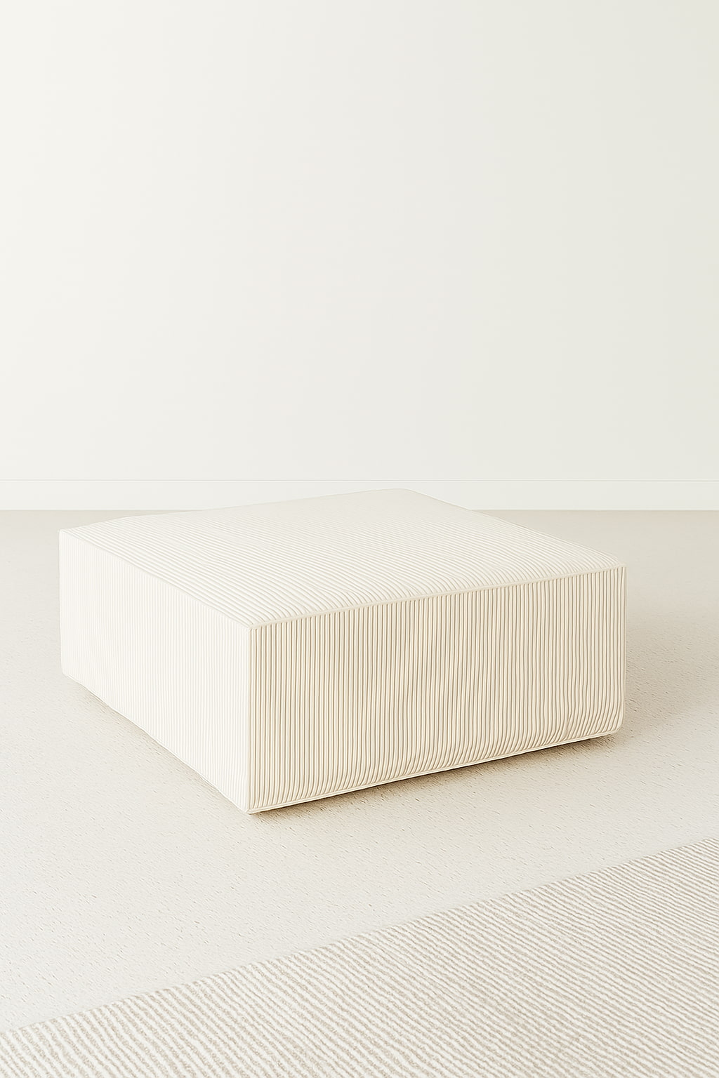 SOLENE Compressed 2-seater Sofa with Matching Ottoman –240CM
