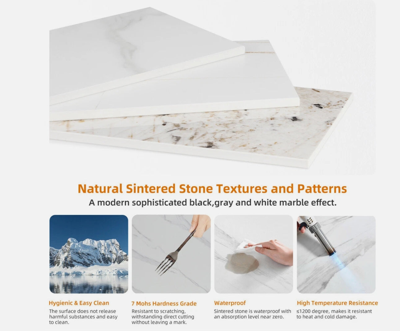 Xavier Sintered Stone Console Table