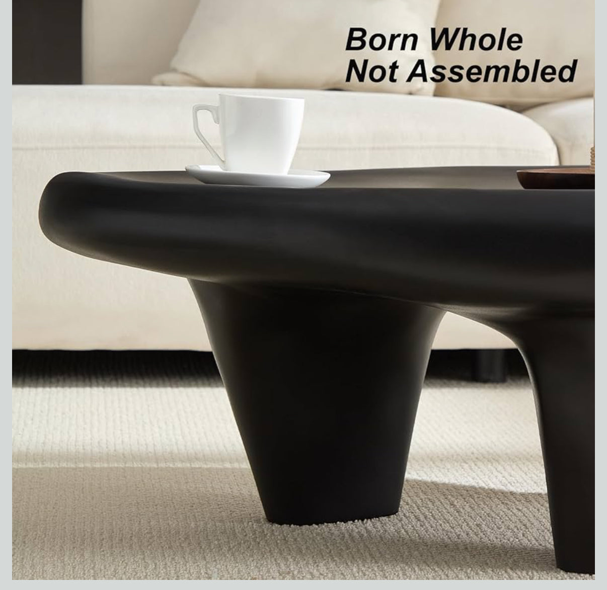 Esmeralda Sculptural Coffee Table Set – Refined Modern Elegance