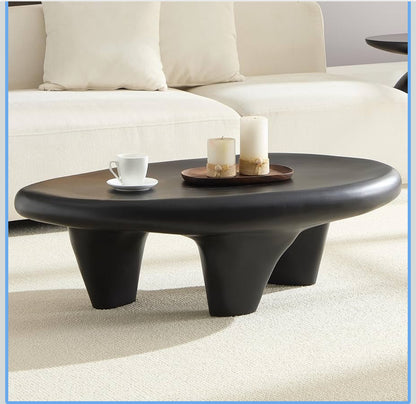 Esmeralda Sculptural Coffee Table Set – Refined Modern Elegance