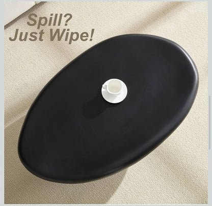 Esmeralda Sculptural Coffee Table Set – Refined Modern Elegance