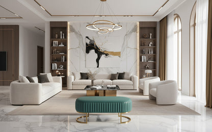AURELIA Luxury Ottoman Bench – Modern Elegance with Timeless Appeal