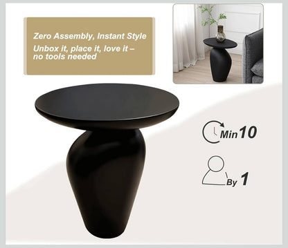 Esmeralda Sculptural Coffee Table Set – Refined Modern Elegance