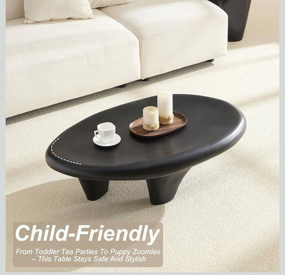 Esmeralda Sculptural Coffee Table Set – Refined Modern Elegance