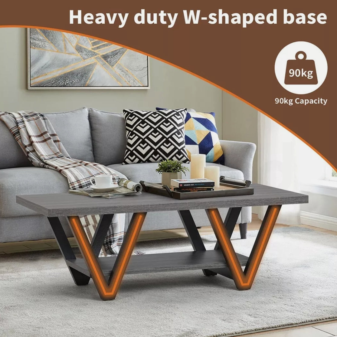 CENTRA – 120cm Wooden Coffee Table