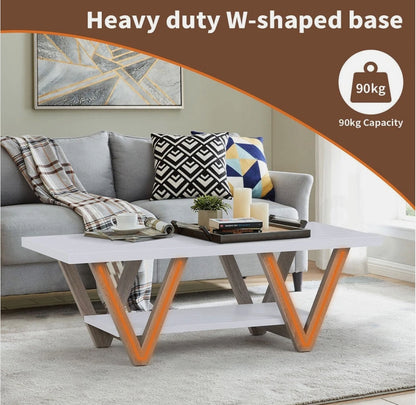 CENTRA – 120cm Wooden Coffee Table