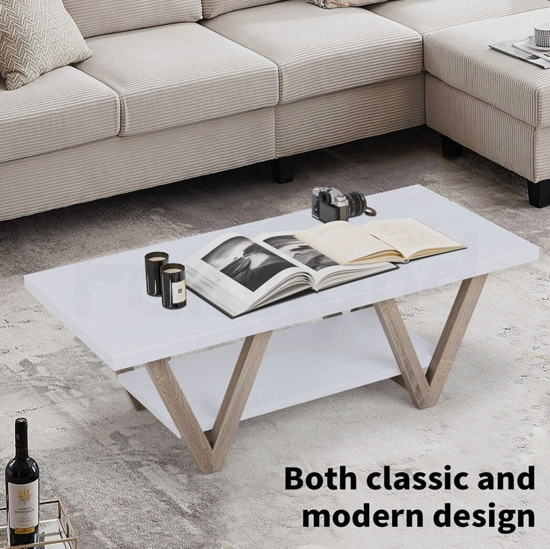 CENTRA – 120cm Wooden Coffee Table