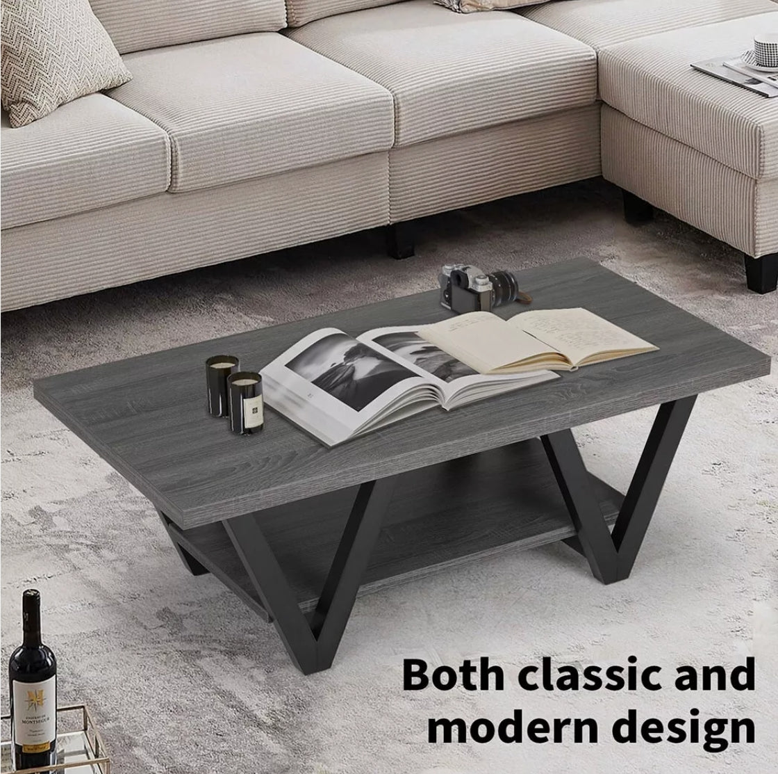 CENTRA – 120cm Wooden Coffee Table