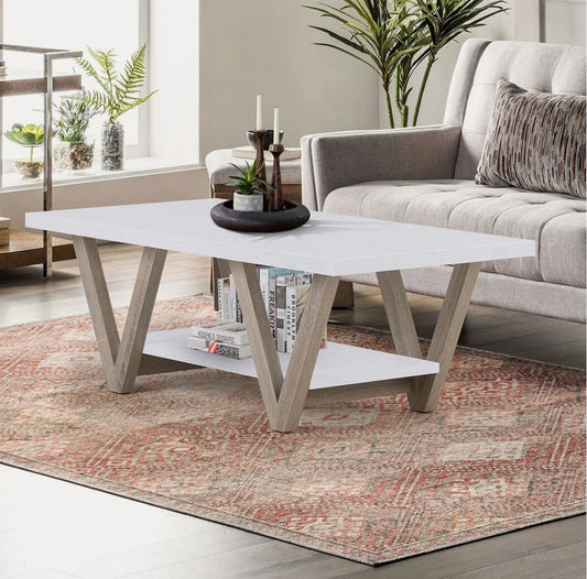 CENTRA – 120cm Wooden Coffee Table