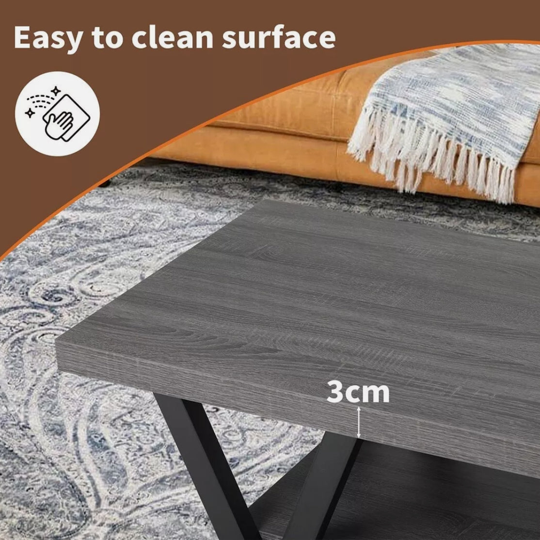 CENTRA – 120cm Wooden Coffee Table