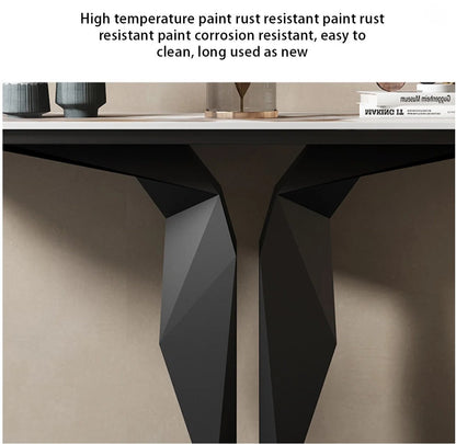 ECHO Geometric Console Table – Modern Elegance for Any Space