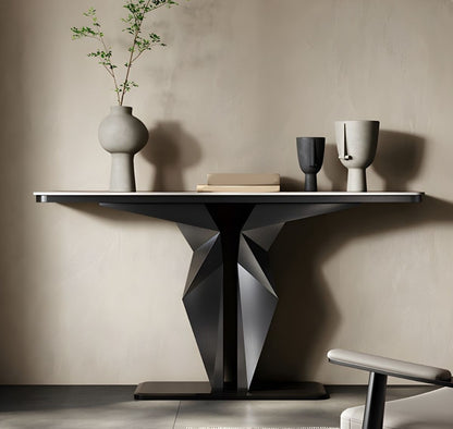 ECHO Geometric Console Table – Modern Elegance for Any Space