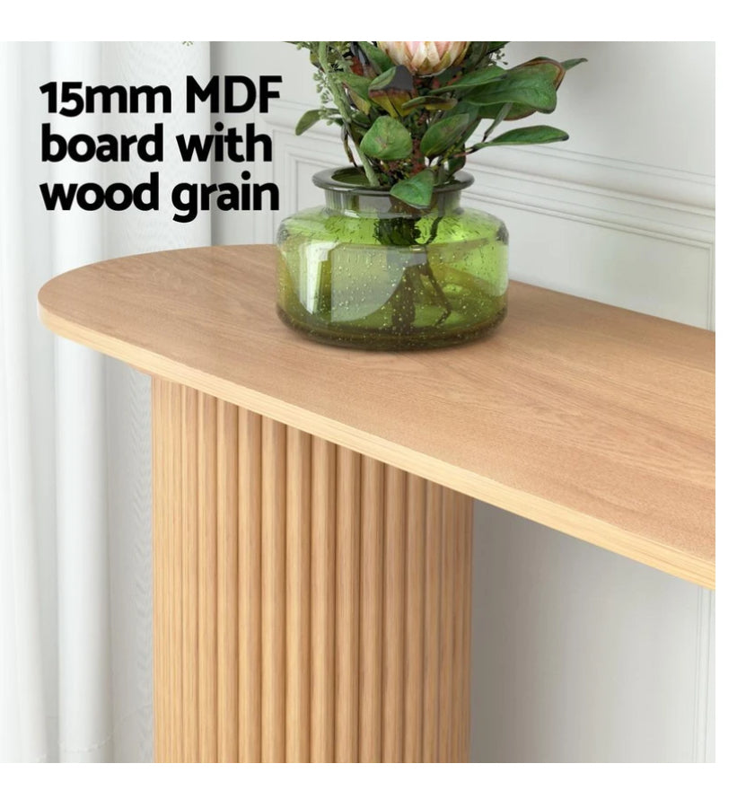 Blake oval console table