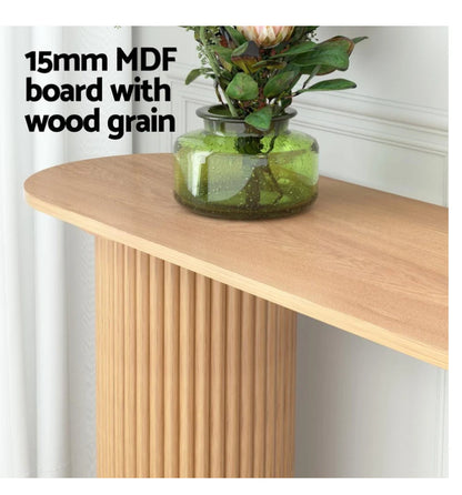 Blake oval console table