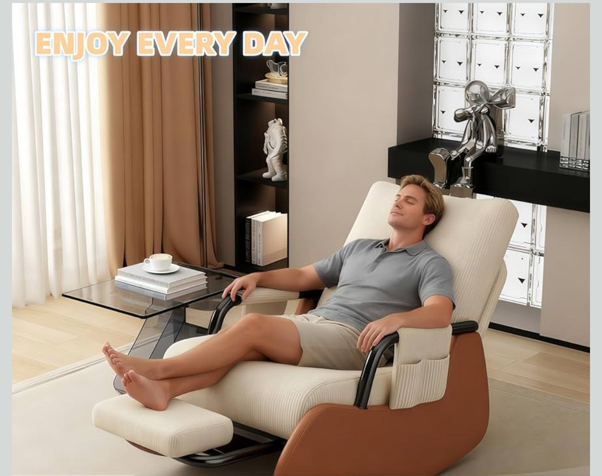 Lioré Rocking Lounge Chair. Gentle Motion. Timeless Comfort.