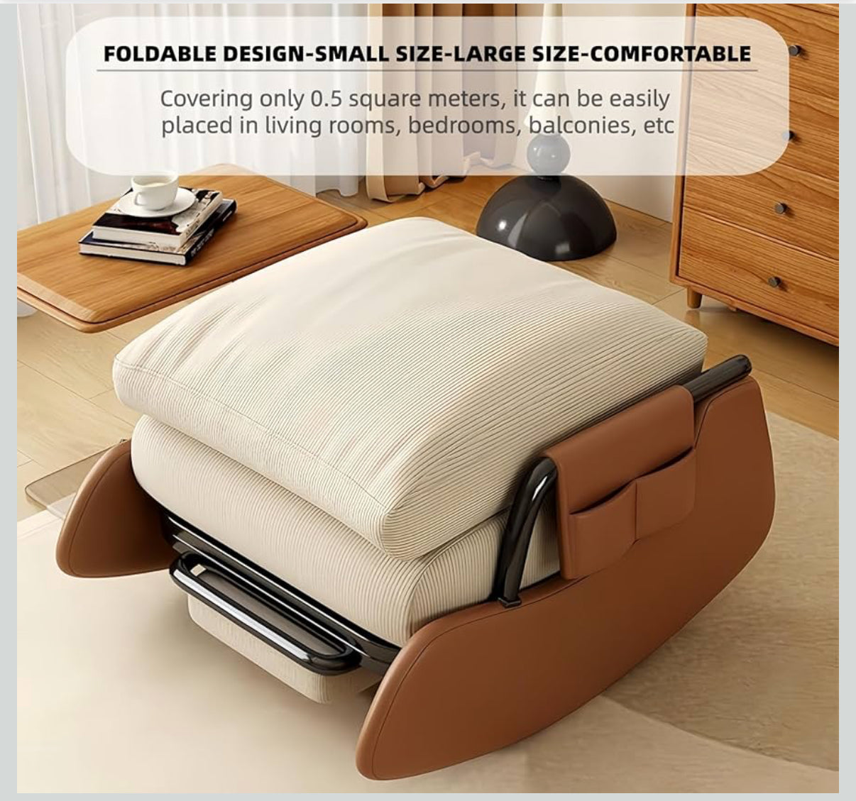 Lioré Rocking Lounge Chair. Gentle Motion. Timeless Comfort.