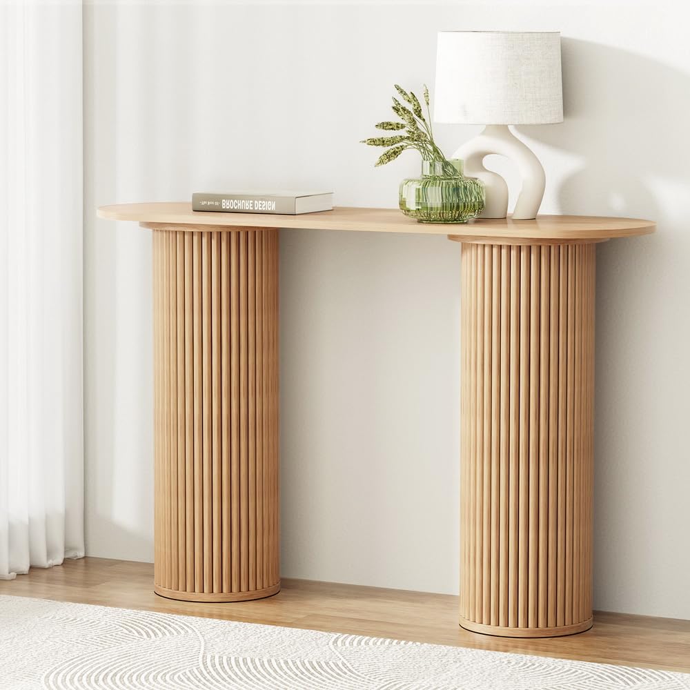 Blake oval console table