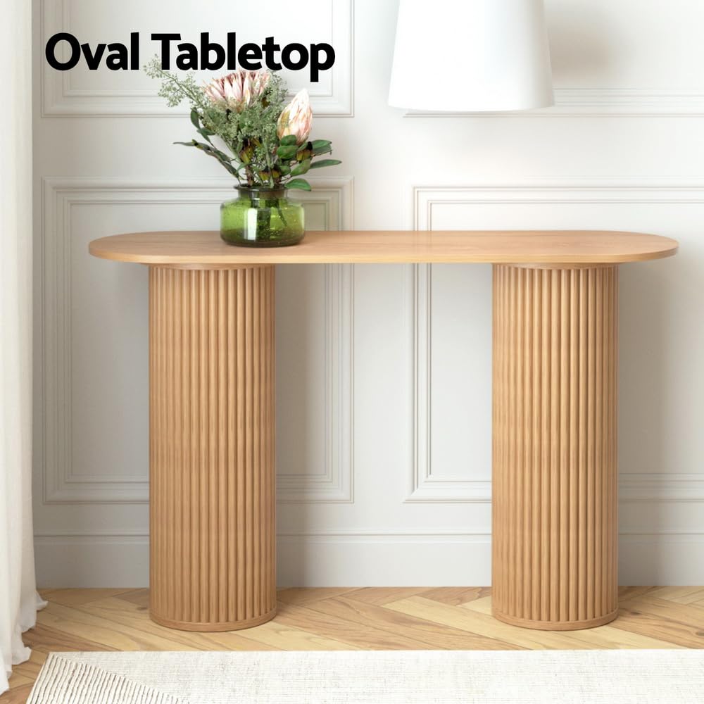 Blake oval console table