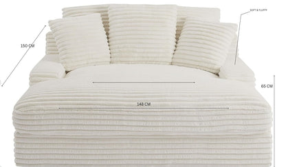 Nuage Chaise Lounge – The Cloud-Inspired Compressed Comfort