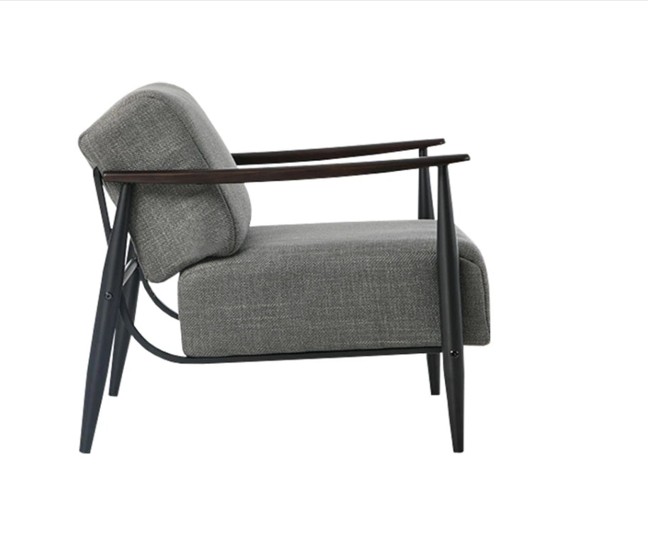 Noirra Fabric Accent Armchair