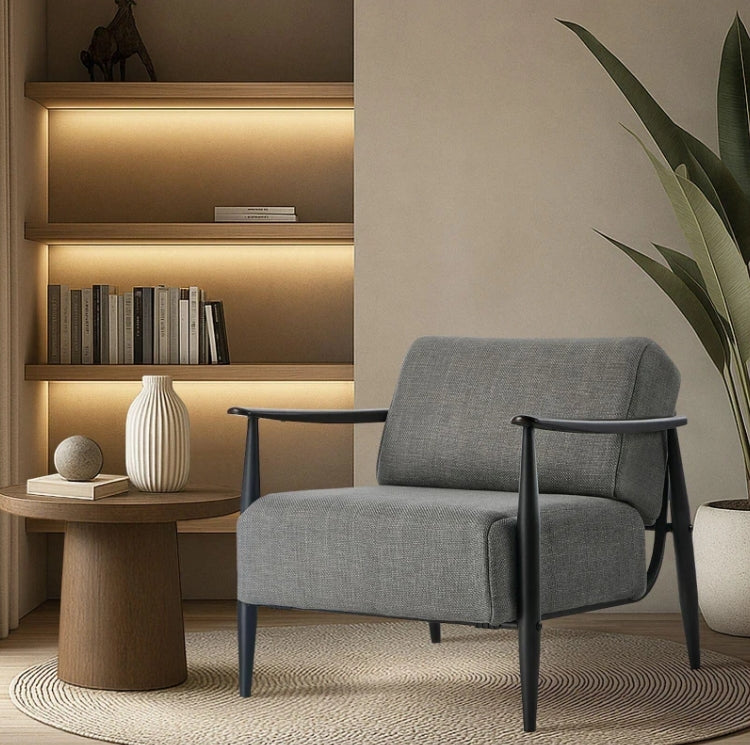 Noirra Fabric Accent Armchair