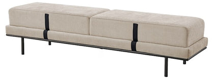 SAVOY Luxe Ottoman Bench – Contemporary Elegance with Modern Edge