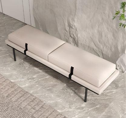 SAVOY Luxe Ottoman Bench – Contemporary Elegance with Modern Edge