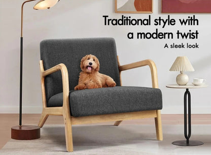 Haven Linen Armchair