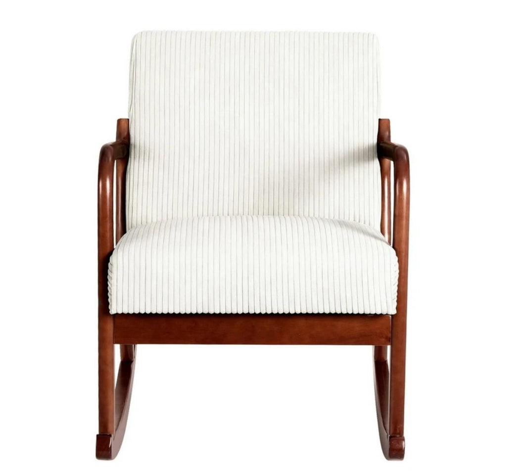 Elara Corduroy Rocking Armchair