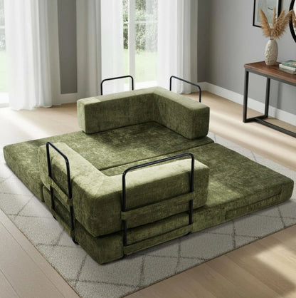 Lumi Convertible Compressed Sofa Bed Sleeper Pull out Couch