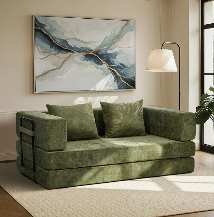 Lumi Convertible Compressed Sofa Bed Sleeper Pull out Couch